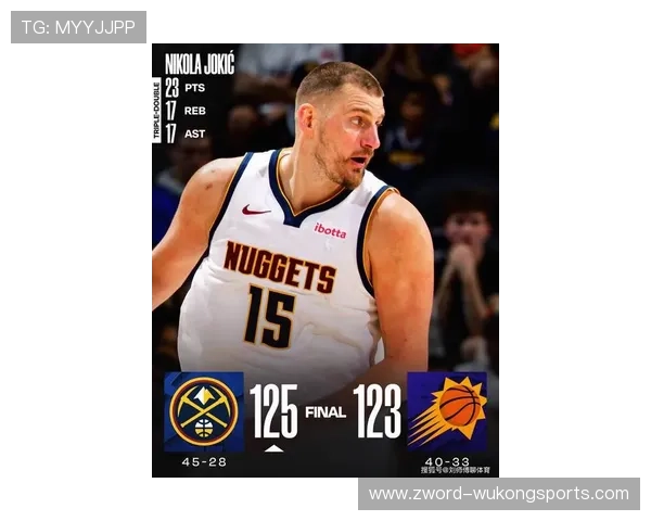 约基奇挡拆命中率领先球队主创，提升掘金进攻效率明显